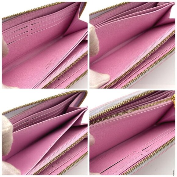 Louis Vuitton Monogram Giant Spring In The City Zippy Wallet Sunrise Pastel Pink - Picture 6 of 16